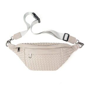 Elegant Cream Crossbody Bag